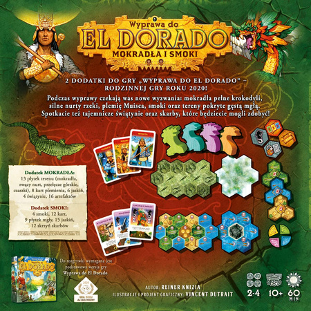 Gra Wyprawa do El Dorado Mokradła i smoki dodatki