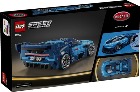 LEGO SPEED CHAMPIONS HIPERSAMOCHÓD SPORTOWY BUGATTI VISION GT 77253