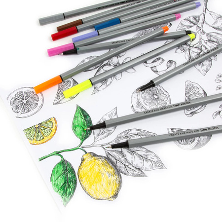 Cienkopisy Kidea 24 kolory