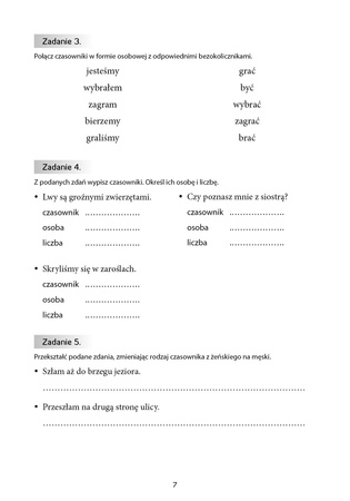 Czwartoteściki z polskiej gramatyki