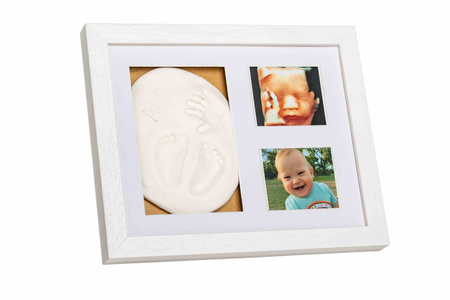 Ramka foto galeria z glinką Odcisk bobasa