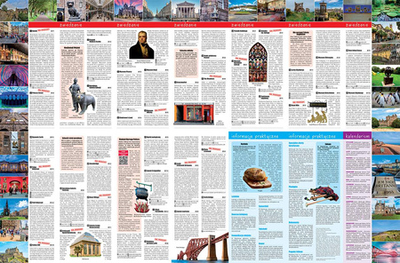 Edynburg map&guide laminat 2025