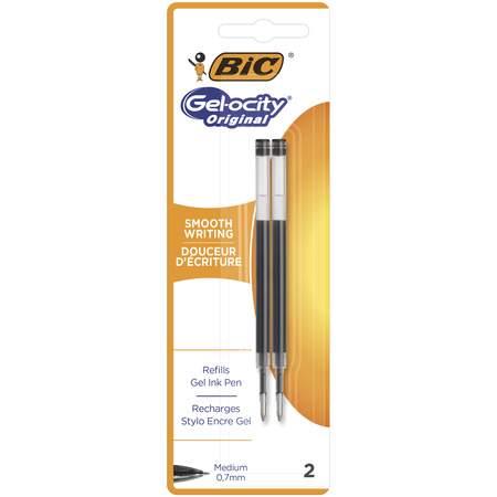Wkład Gel-ocity Original BIC czarny blister 2 szt
