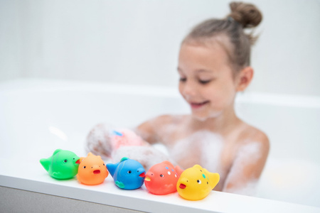 Rybki do kąpieli bez dziurki 5zt.