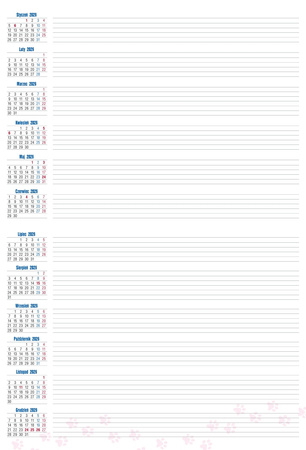 Kalendarz 2026 ścienny albumowy Kocie fanaberie KSA V2