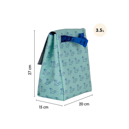 Torba izotermiczna Milan 3,5L kolekcja 460 zielona