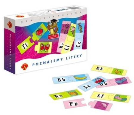 Gra Poznajemy litery sowa mądra głowa 0480