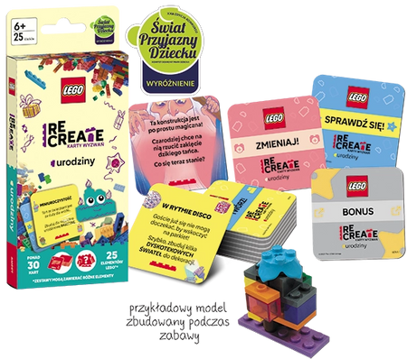 Lego Recreate karty wyzwań Urodziny ACP-6611