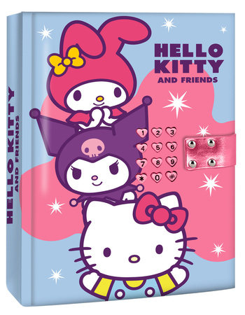 Pamiętnik na kod grający Hello Kitty HK50185