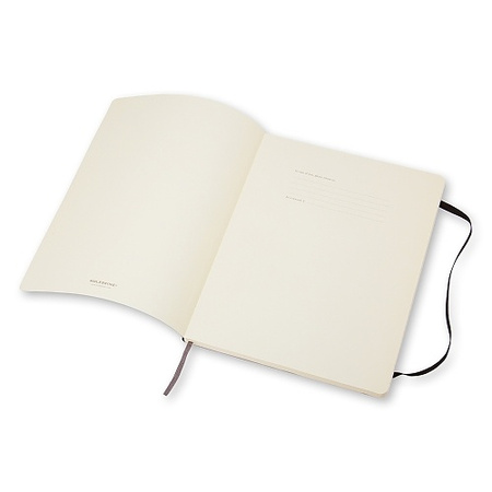 Notes Moleskine classic XL 19x25cm w linie czarny