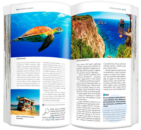 Korfu i Zakynthos zestaw przewodnikowy 2w1 light 2024