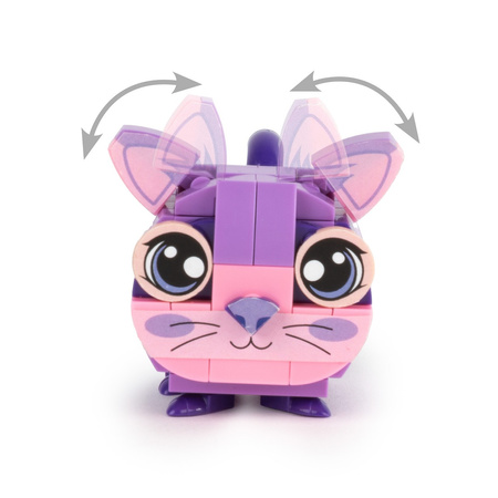 Klocki Snapets Kot fioletowy Kidea