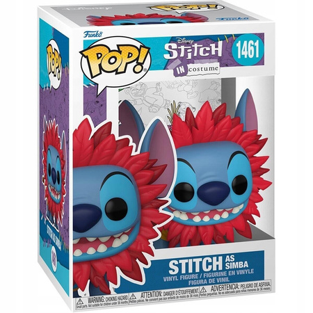 Figurka Disney Stitch Costume Simba Funko Pop