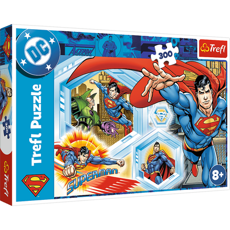 Puzzle 300 Niezniszczalny Superman 23032