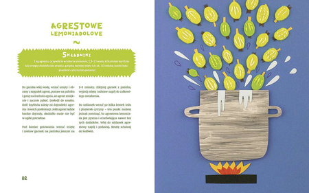 Smakowita zielenina. Nietypowa książka kucharska dla dzieci