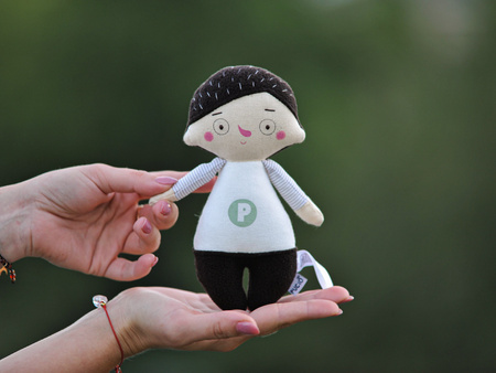 Maskotka Pucio do tulenia