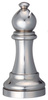 Łamigłówka Cast Bishop Goniec Szachy Silver