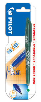 Pióro kulkowe Frixion Clicker Pilot zielony blister