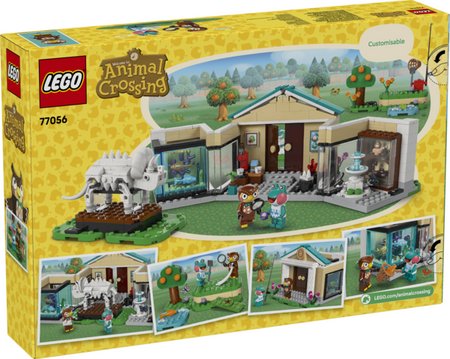 Lego Animal Crossing Blathers i kolekcja muzealna 77056