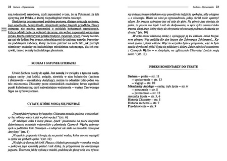 Sachem. Lektura z opracowaniem wyd. 2