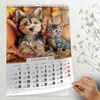 Kalendarz 2026 Kociaki i Szczeniaki A3 ścienny