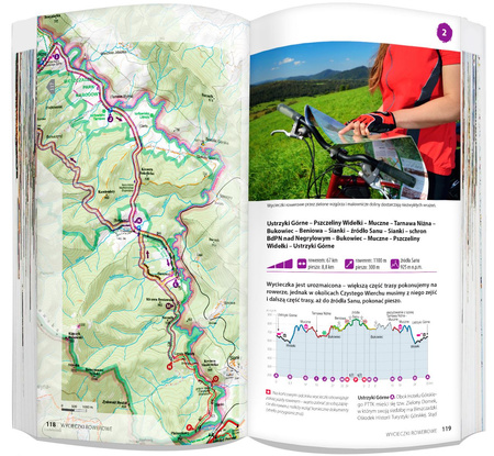 Bieszczady zestaw przewodnikowy 2w1 light 2024