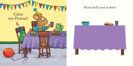 A kuku! Na urodzinach. Pola i Piotruś