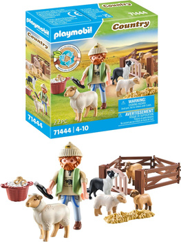 Playmobil Młody owczarz z owcami 71444
