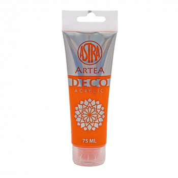 Farba akrylowa Deco Artea 75 ml tuba pomarańczowy