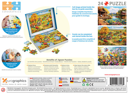 Puzzle 24 Peaceful Living by Chris Bigelow 6724-6018