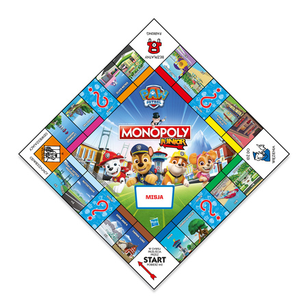 Gra Monopoly Junior Psi Patrol