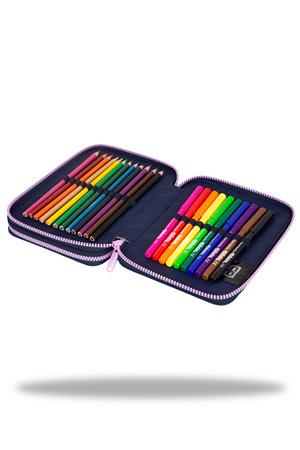 Piórnik 2-komorowy z wyposażeniem Coolpack Jumper XL oh my deer