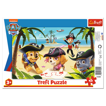 Puzzle 15 ramkowe Przyjaciele z Psiego Patrolu 31350