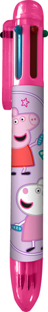 Długopis 6 kolorów Peppa Pig PP17108