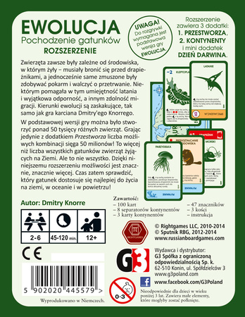 Gra Ewolucja dodatek