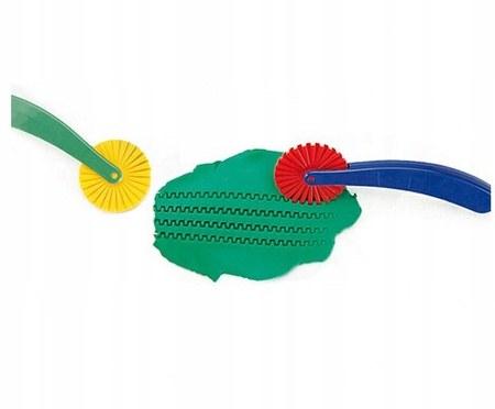 Radełka do mas plastycznych 3 sztuki