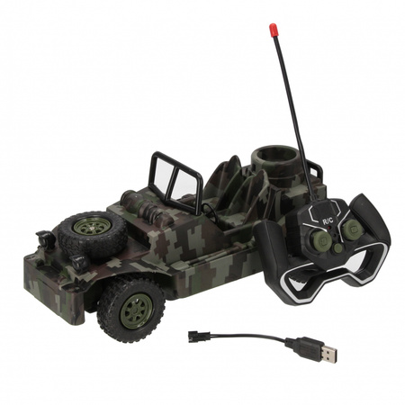 Auto wojskowe zdalnie sterowane