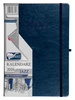Kalendarz 2026 Jazz A4 tygodniowy granatowy