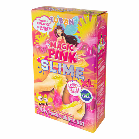 Zestaw Diy Slime magic xl pink