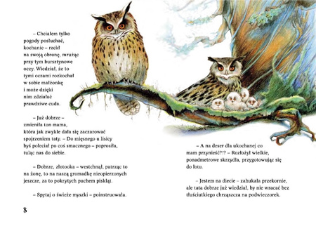 Pogoda dla puchaczy. Jesień