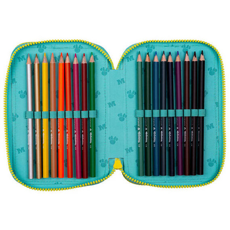 Piórnik 3-komorowy z wyposażeniem Coolpack Disney Core Jumper 3 Minnie