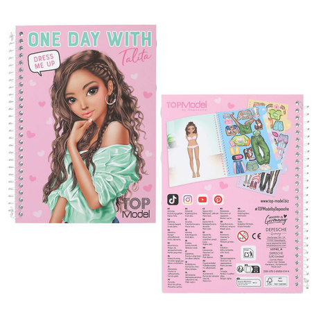 Zestaw Dress Me Up na 1 dzień Top Model 1szt.mix 13742A