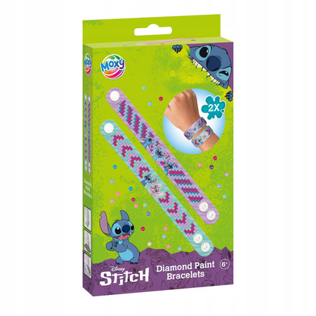 Bransoletki z haftem diamentowym Stitch