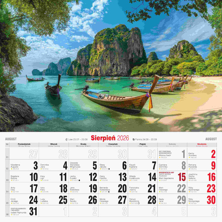 Kalendarz 2026 Barwy przyrody KD-9