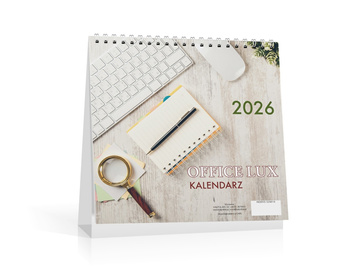 Kalendarz 2026 biurkowy Office lux
