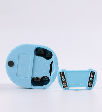 Temperówka na baterie dwuotworowa niebieska EAGLE EG-5161USB