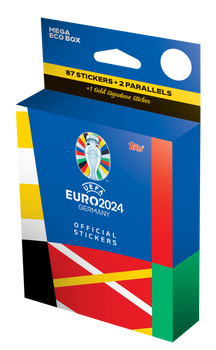 Euro 2024 Topps Stickers Mega Eco Box 1 szt. mix