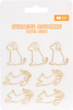 Spinacze ozdobne CAT&DOG Happy Color 7 szt.