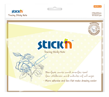 Przezroczysta kalka samoprzylepna do odrysowywania 152x203mm