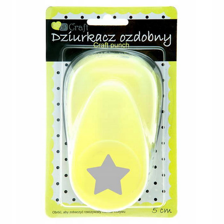 Dziurkacz ozdobny Gwiazda 5cm